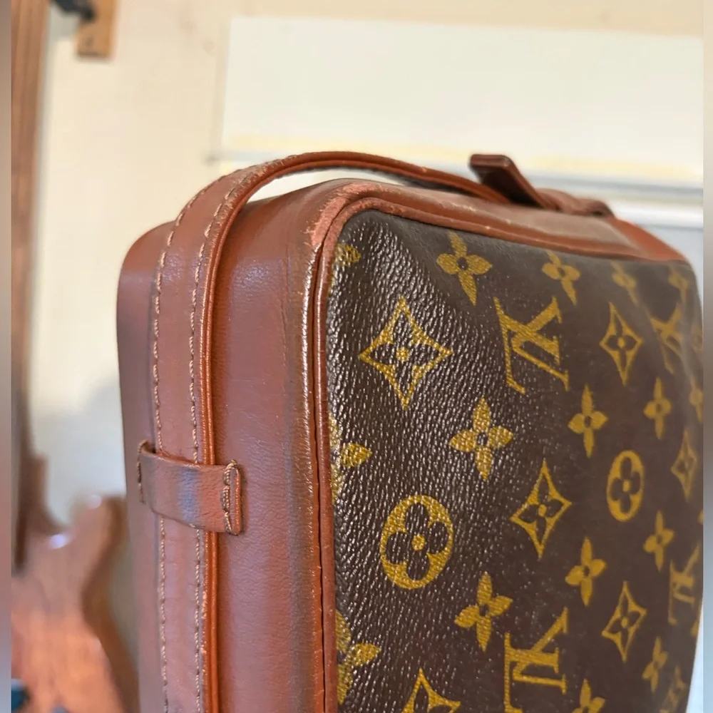 Vintage LV Louis Vuitton Monogram Sac Bandouliere Shoulder Bag or Crossbody - Picture 5 of 10